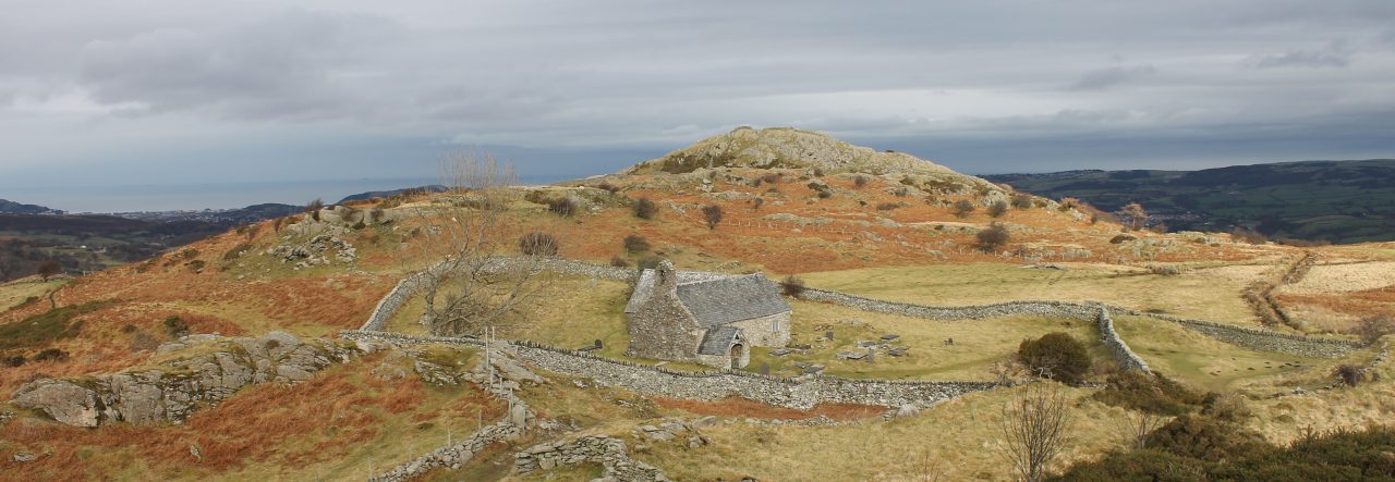 History of Llangelynnin Old Church above Henryd