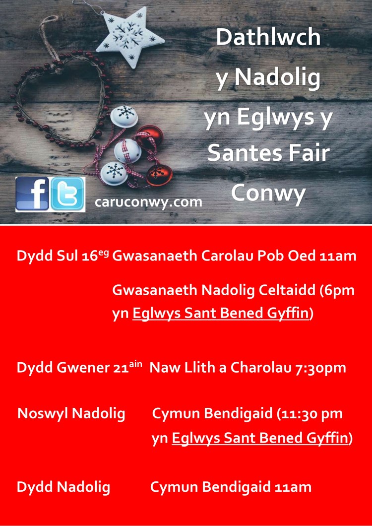 2018 Y Nadolig yng Nghonwy [digidol]